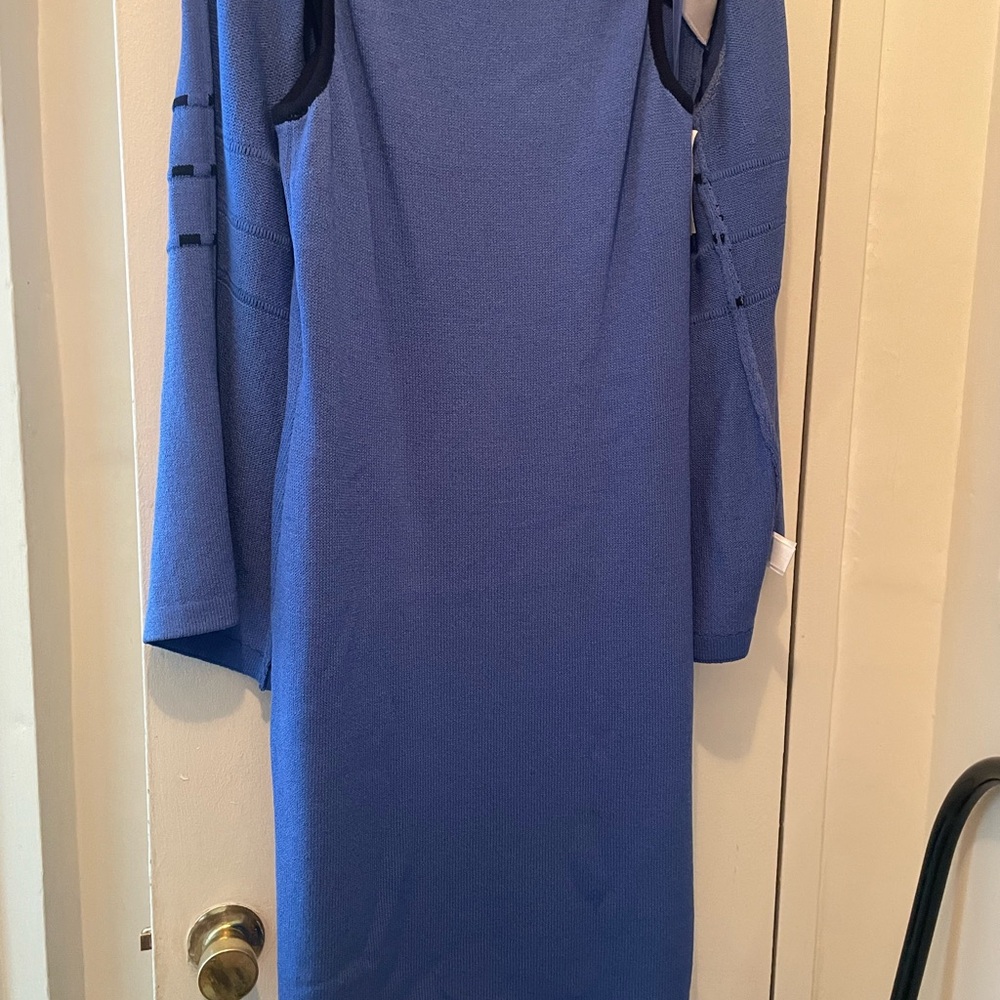 St. John Blue Knit Garment - Picture 3 of 5
